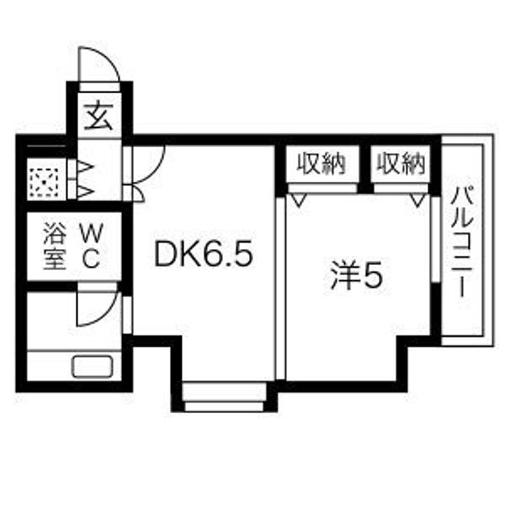 セピア大濠の間取り