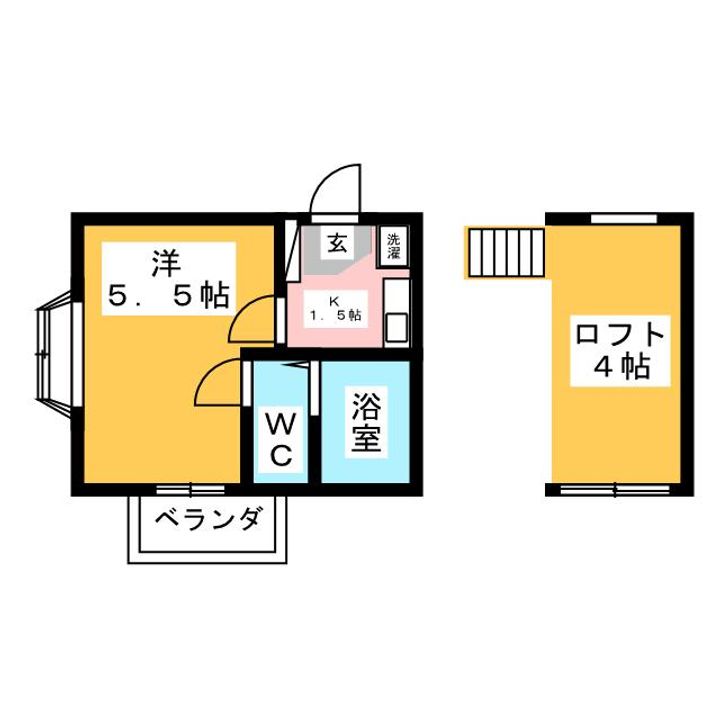 ラークヒルズK2の間取り