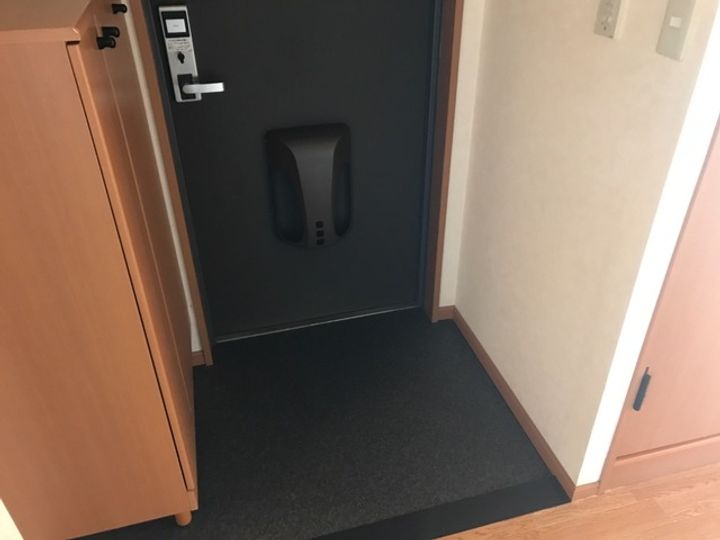 サンコート岐南の玄関