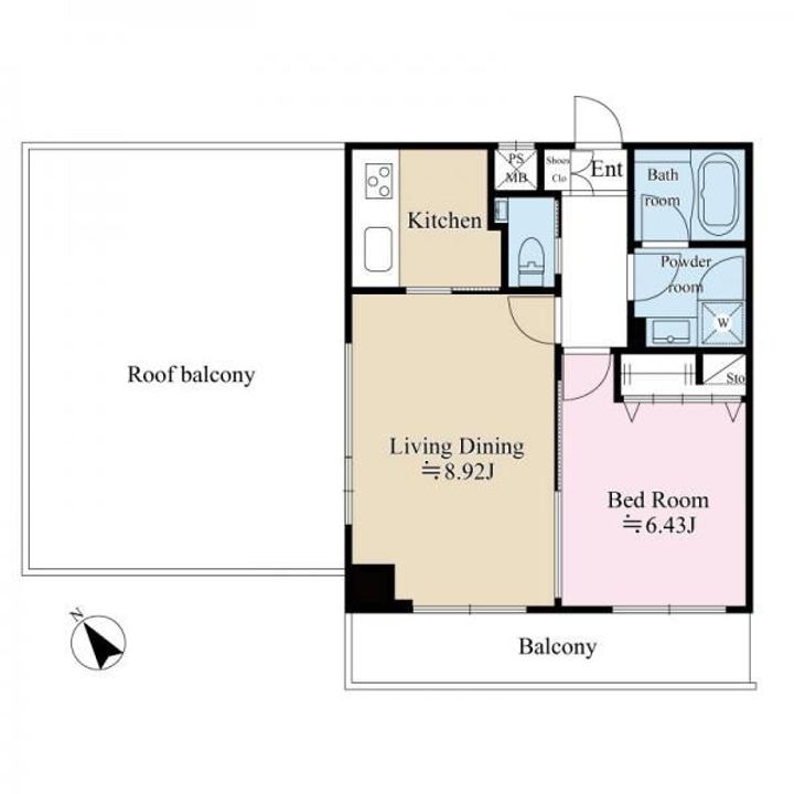 クレストハウス小石川の間取り