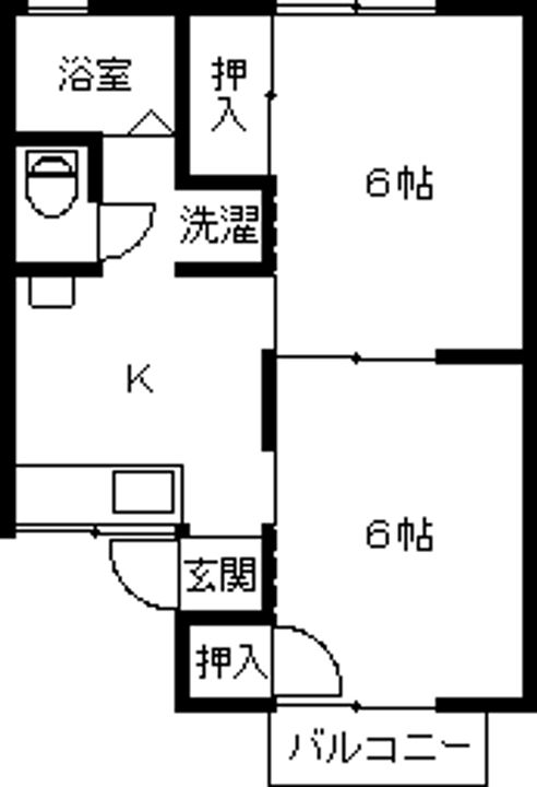 メゾンサカエの間取り
