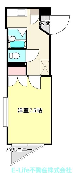 オリエントハイムII神水の間取り