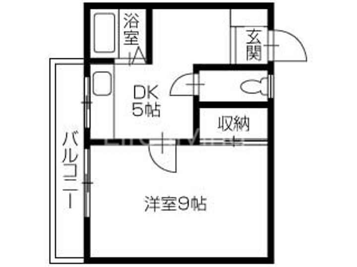 岡田マンションの間取り