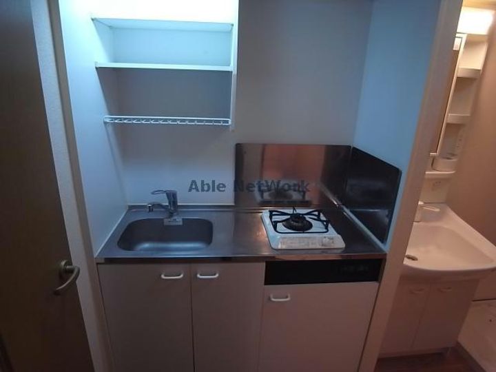 岐阜県岐阜市戎町2(アパート)の賃貸物件のキッチン