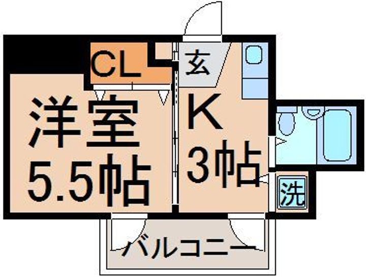 マンションFEASTの間取り