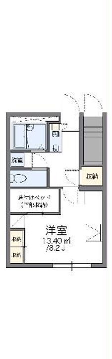 レオパレスライジング・サンの間取り