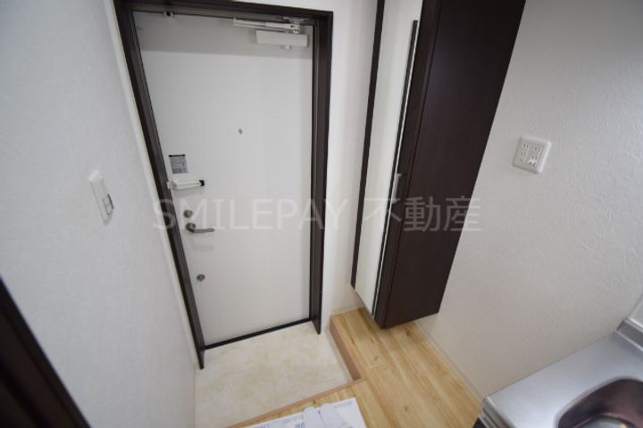 兵庫県神戸市兵庫区水木通8(アパート)の賃貸物件の玄関