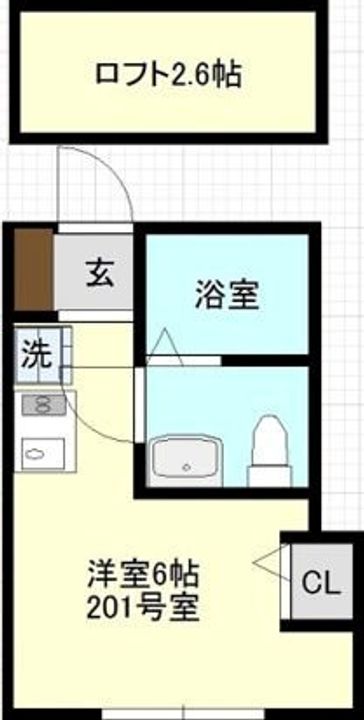 プランドール三ツ沢の間取り