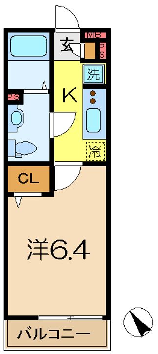 リブリ・LUXTIAの間取り
