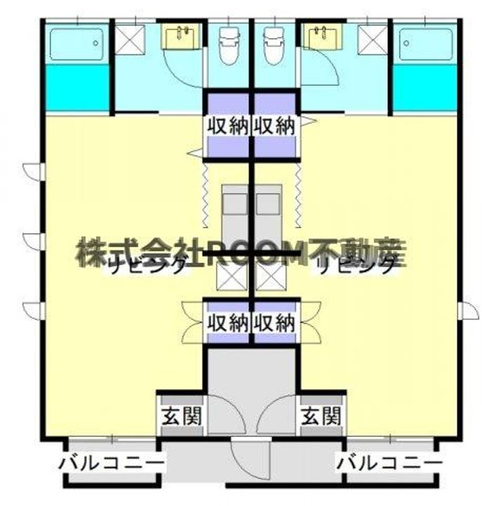 ニューライフ年見の間取り