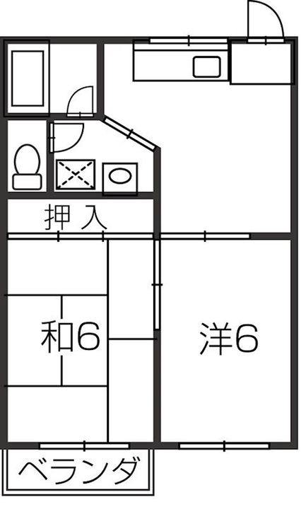 レジデンスマスオの間取り