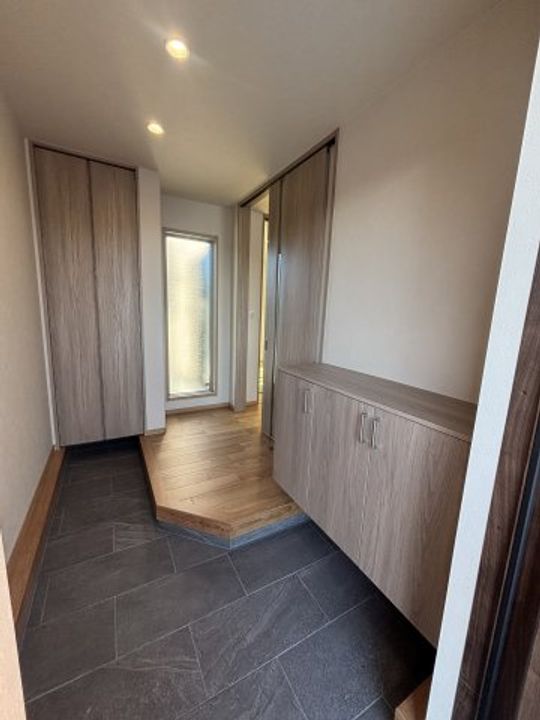 熊本県合志市豊岡(一戸建)の賃貸物件の玄関