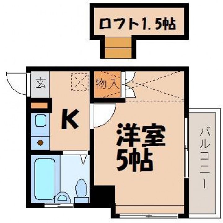 竹中ビルの間取り