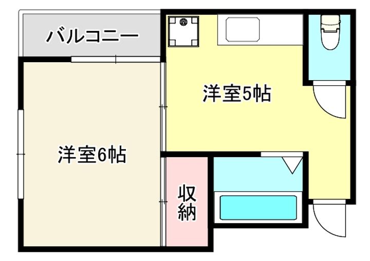 福籠ビルの間取り