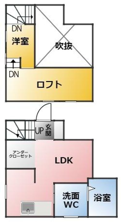 ACCOMMO岩塚(アコモ岩塚)の間取り