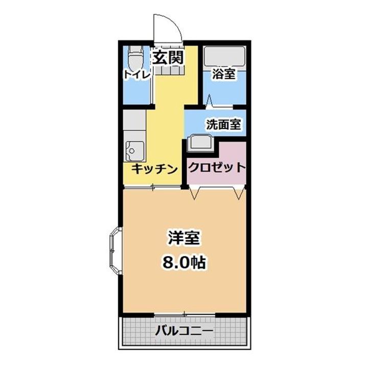 カナールASAMI Part1の間取り