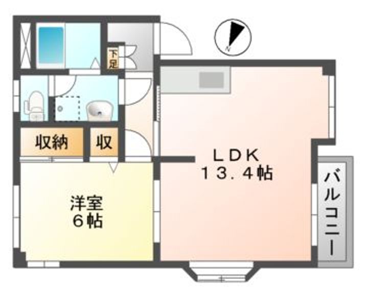 ヴィアーレ上荒屋の間取り