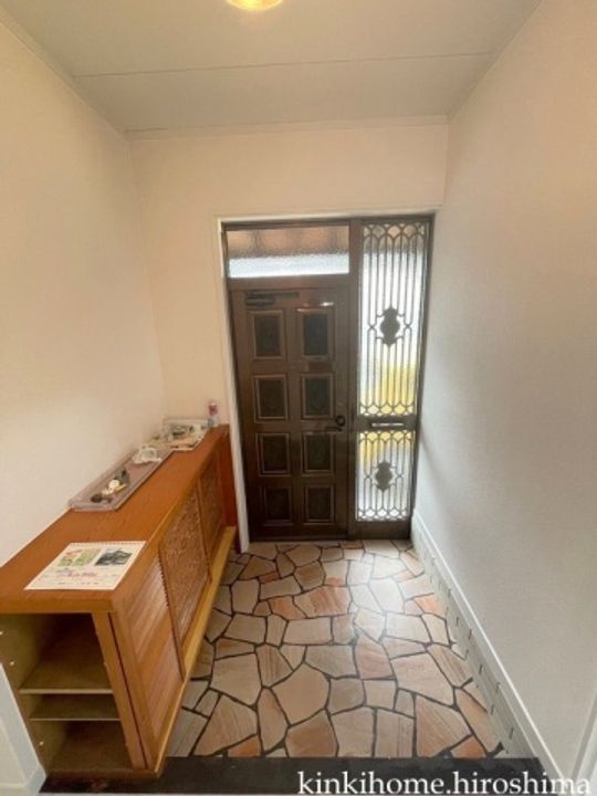 広島県廿日市市佐方(一戸建)の賃貸物件の玄関