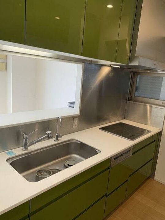 東京都港区麻布十番3(マンション)の賃貸物件のキッチン