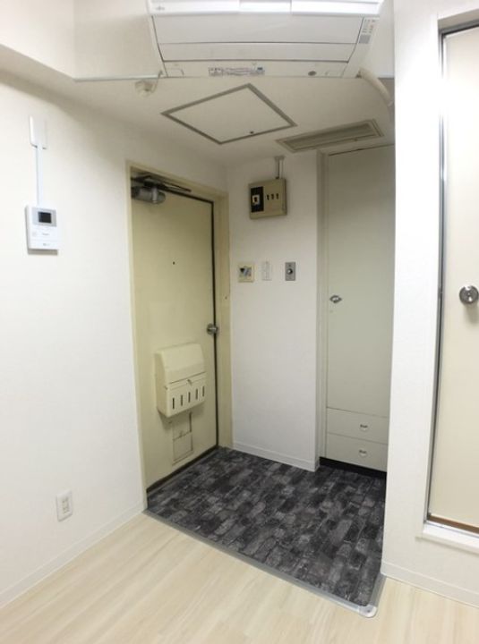 東京都中央区新川1(マンション)の賃貸物件の玄関