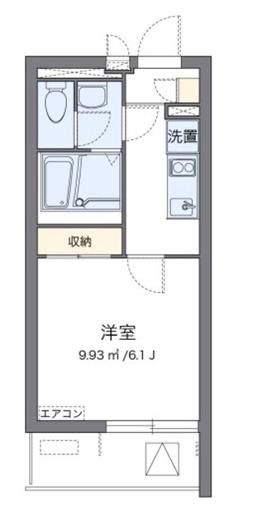 神奈川県横浜市緑区十日市場町(マンション)の賃貸物件の間取り