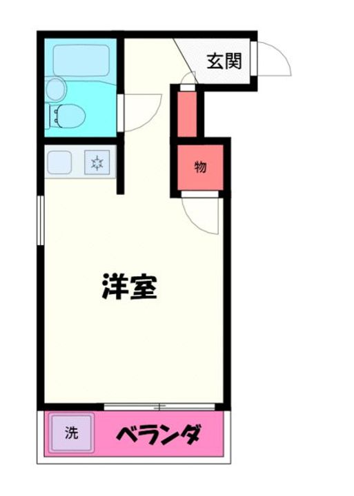砂川ロイヤルハイツの間取り