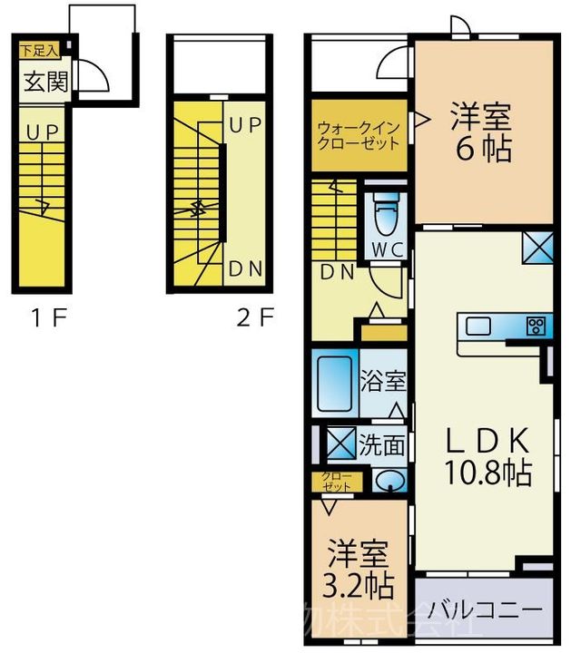 ラメゾン385の間取り