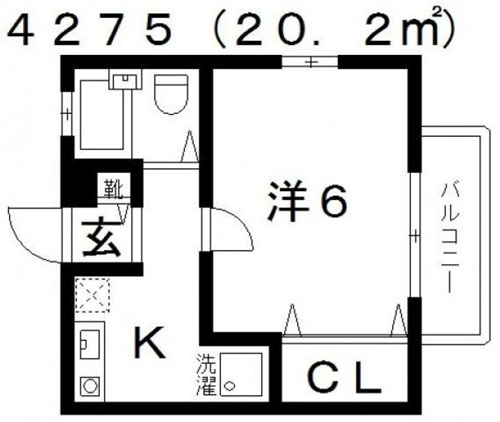 テラス木曽和の間取り