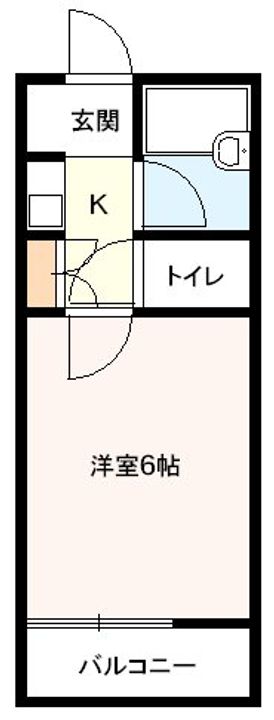 神奈川県厚木市愛甲西2(アパート)の賃貸物件の間取り