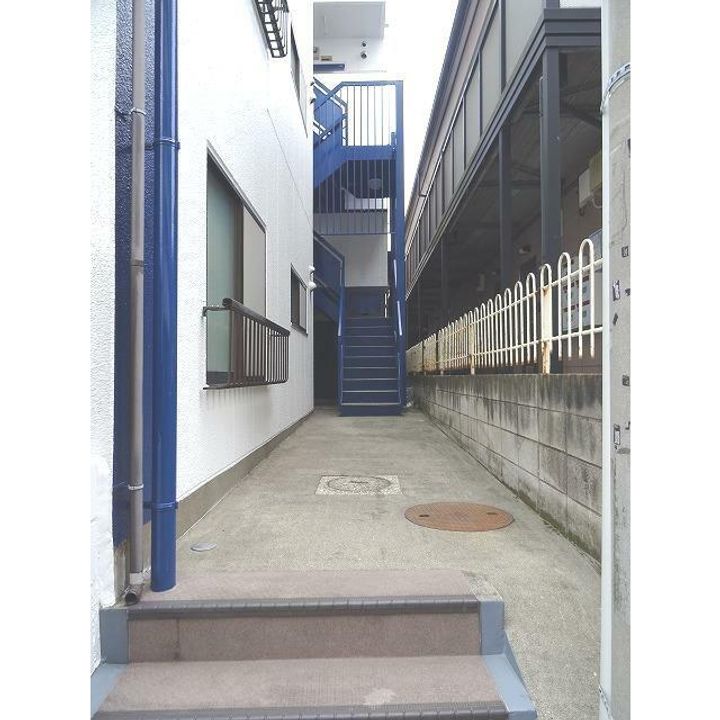 フラワーハイツの地図