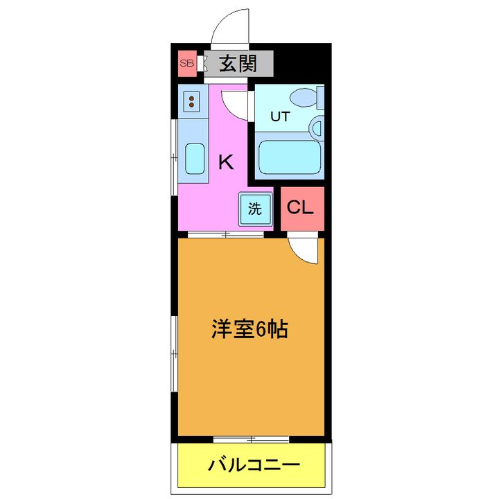 フラワーハイツの間取り