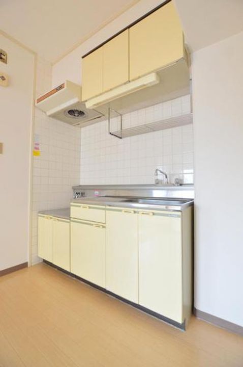 広島県広島市西区観音町(マンション)の賃貸物件のキッチン