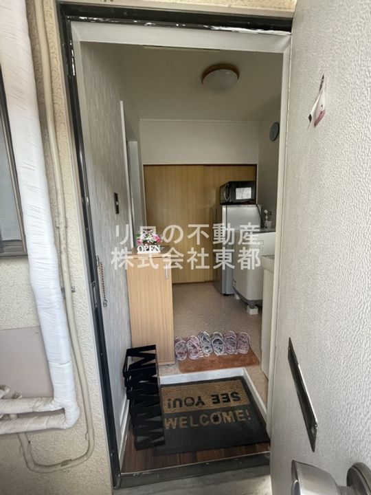 サンホワイトの玄関