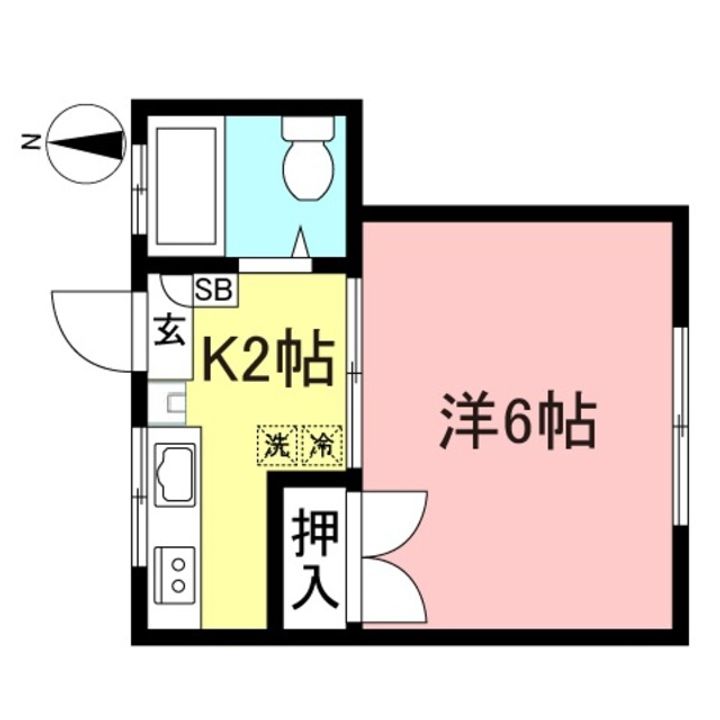 サンホワイトの間取り