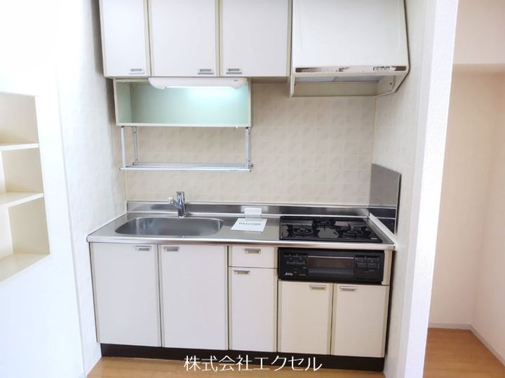 東京都武蔵村山市学園1(アパート)の賃貸物件のキッチン