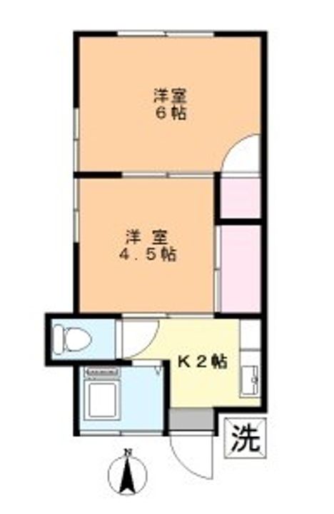 久住荘の間取り