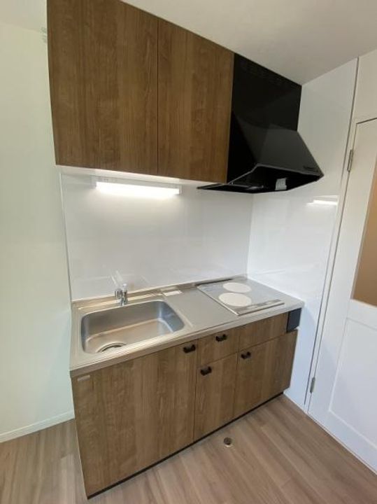 大阪府枚方市出口5(アパート)の賃貸物件のキッチン