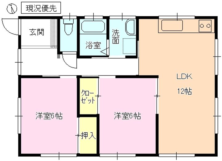 長野県長野市大字川合新田(一戸建)の賃貸物件の間取り