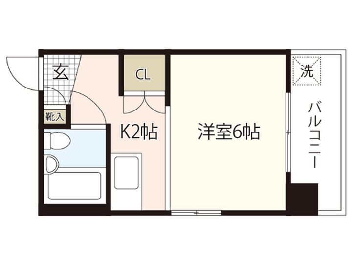 メゾン小河内の間取り