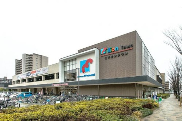 上坂部ハイツA棟の周辺