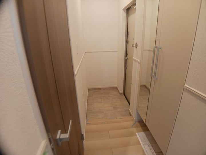 大阪府羽曳野市古市2(アパート)の賃貸物件の玄関