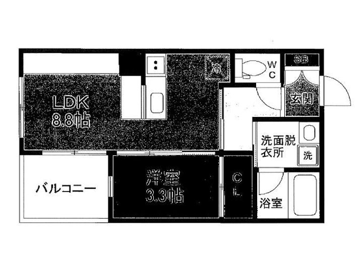 アーバングランデ市川の間取り