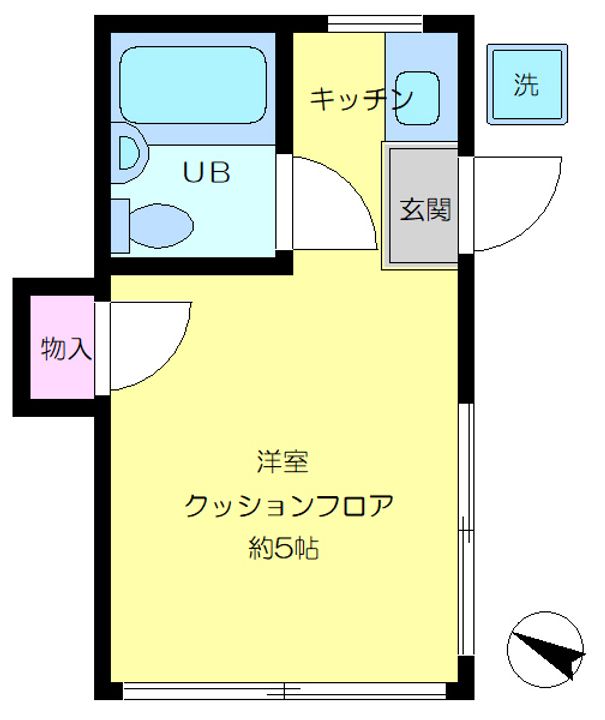 サンライフ上板橋の間取り