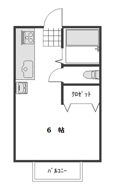 メゾン藤生の間取り