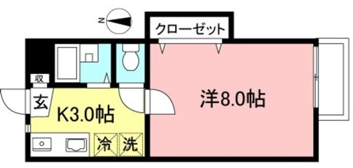 メゾンドールの間取り