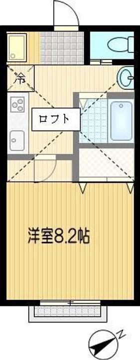 シャルムコート中沢の間取り