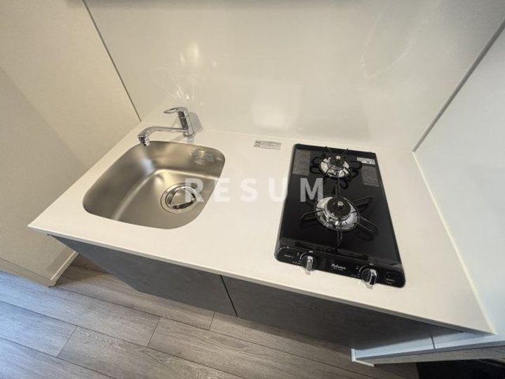 千葉県千葉市中央区長洲1(マンション)の賃貸物件のキッチン