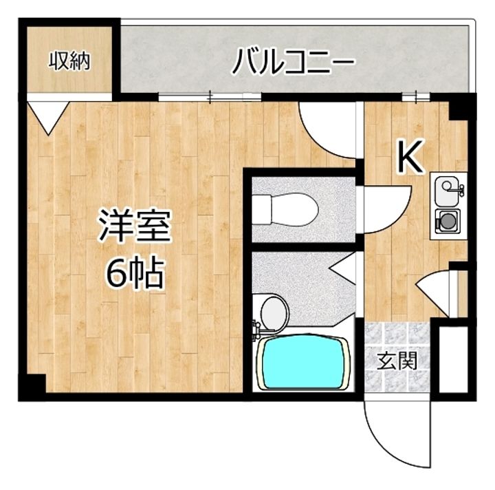 ガナスの間取り