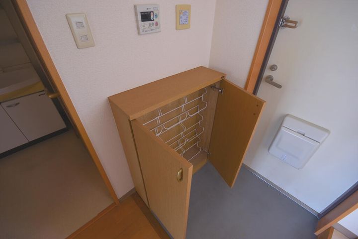 福島県郡山市田村町徳定字中河原(アパート)の賃貸物件の玄関