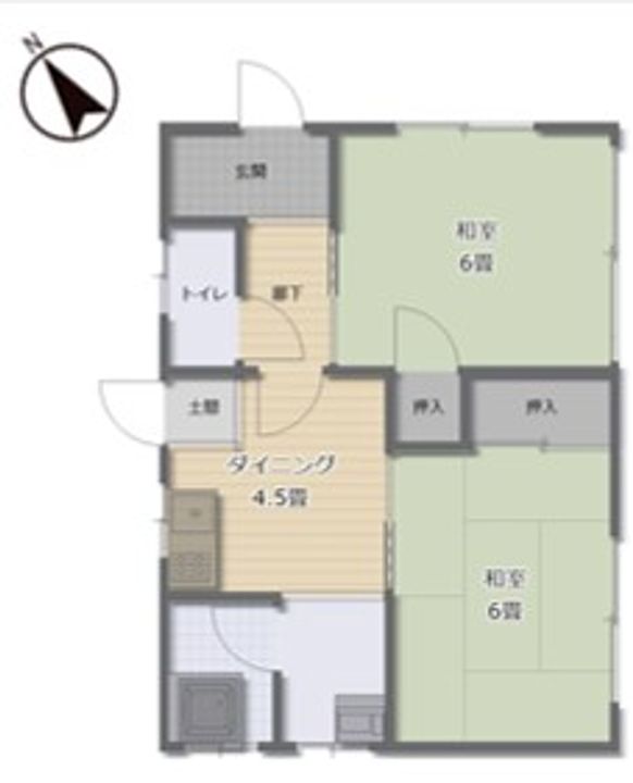 三重県松阪市石津町(一戸建)の賃貸物件の間取り